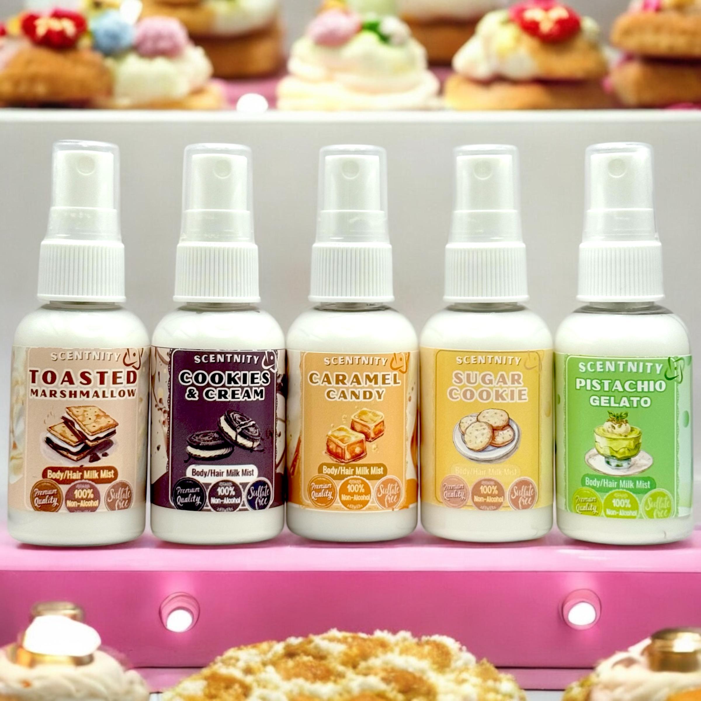 (New) Travel Size Body Milk Mist- Limited Sample Packs