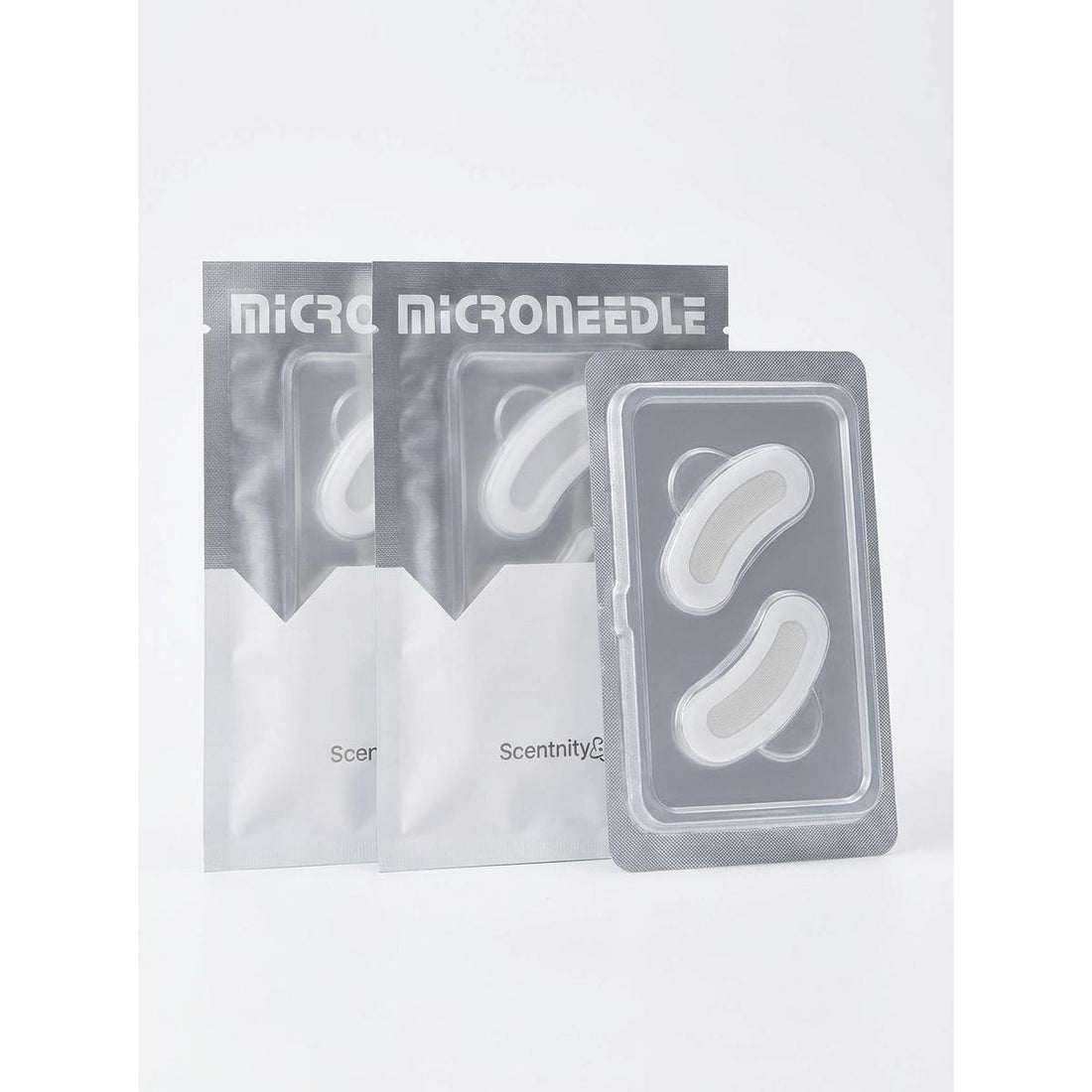 [Scentnity] Dissolving Microneedle Anti Wrinkle Patches for Smile Line, Frown lines, Under Eye Bags, Puffiness, Crow&