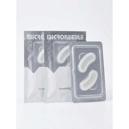 [Scentnity] Dissolving Microneedle Anti Wrinkle Patches for Smile Line, Frown lines, Under Eye Bags, Puffiness, Crow&