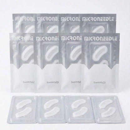 [Scentnity] Dissolving Microneedle Anti Wrinkle Patches for Smile Line, Frown lines, Under Eye Bags, Puffiness, Crow&