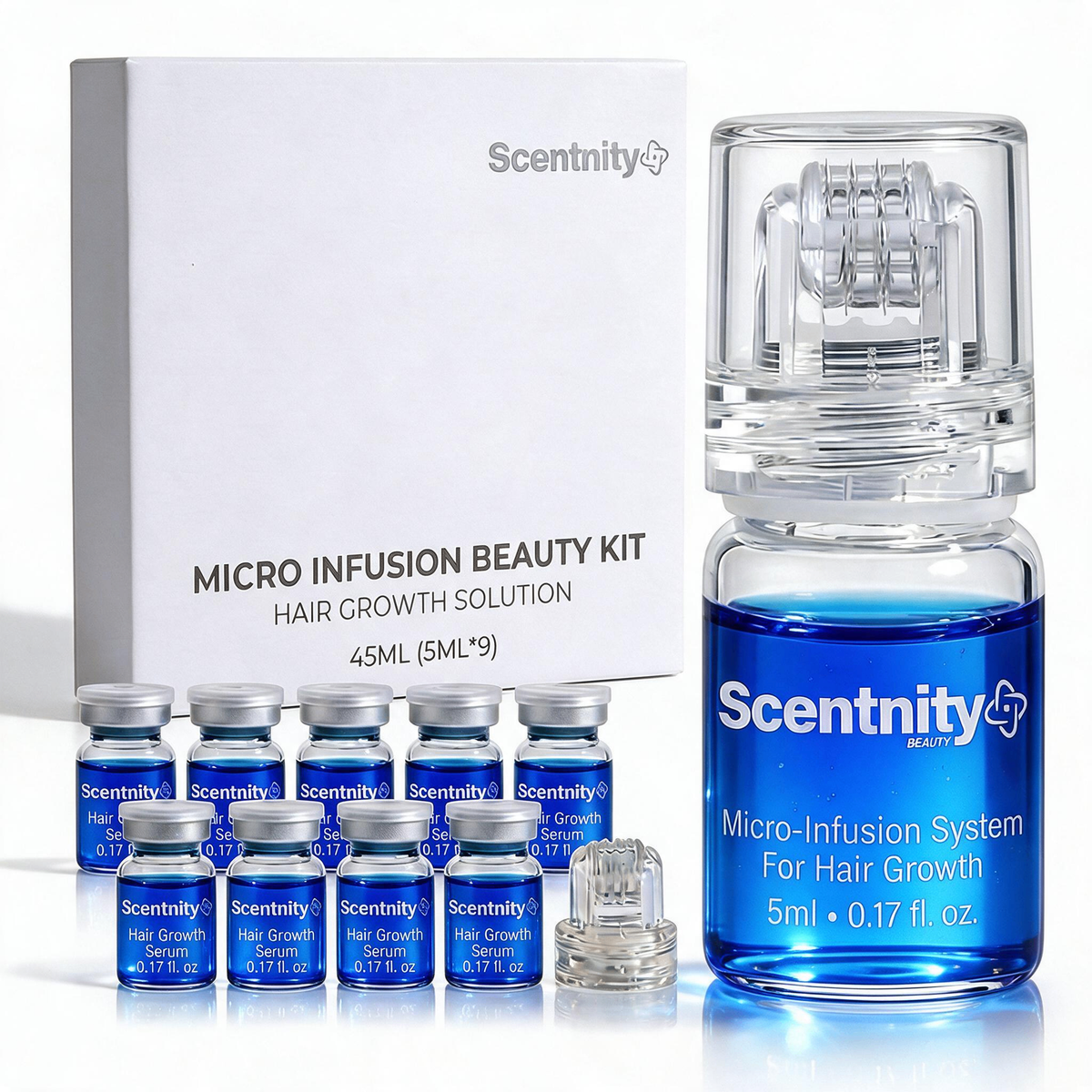 Scentnity Micro-Infusion System for Hair - Copper Peptide Hair Serum (2-Month-Supply)